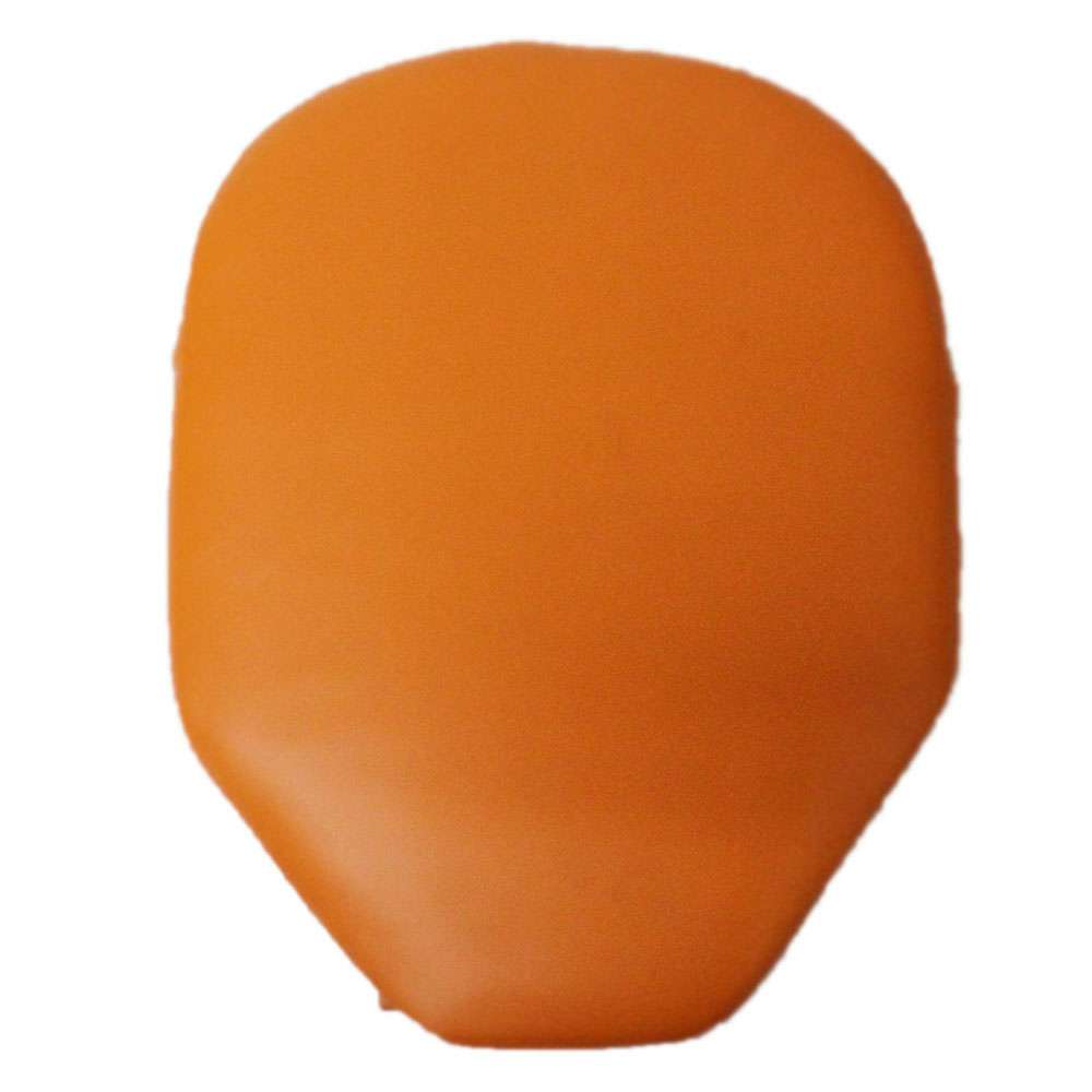 Orange Rounded Focus Mitt with Smooth Striking Surface